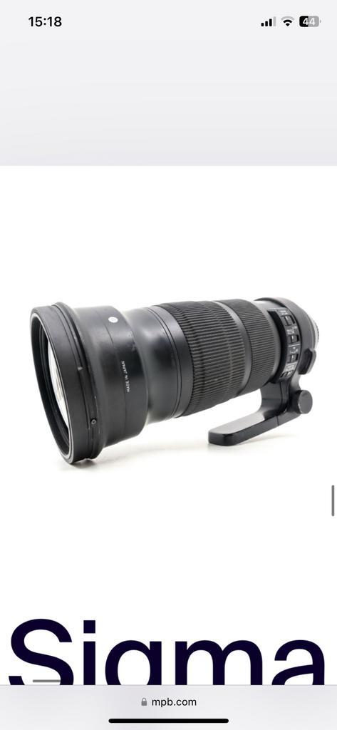 Sigma 120-300mm f/2.8 DG OS HSM SPORT - Monture Canon EF, Audio, Tv en Foto, Foto | Lenzen en Objectieven, Gebruikt, Ophalen of Verzenden