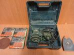 schuurmachine rond en punt 170W black decker + schuurpapier, Ophalen of Verzenden, Zo goed als nieuw