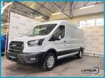 Ford Transit 2T 350L Trend 2.0 Ecoblue 130pk A6, Auto's, Ford, Automaat, Monovolume, USB, Wit