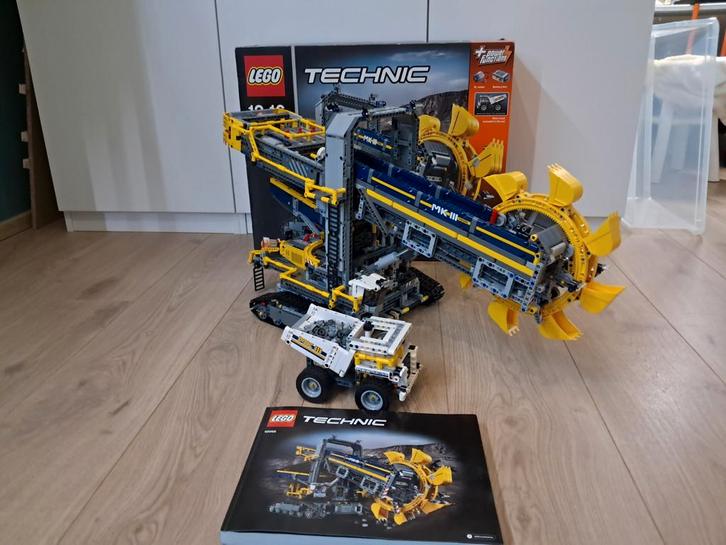 Excavatrice à godets LEGO Technic 42055 MKIII — Complète et, Collections, Transformers, Neuf, Autres générations, Enlèvement