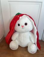 Très grande peluche lapin fraise XXL – neuve, douce et irrés, Ophalen, Nieuw, Konijn
