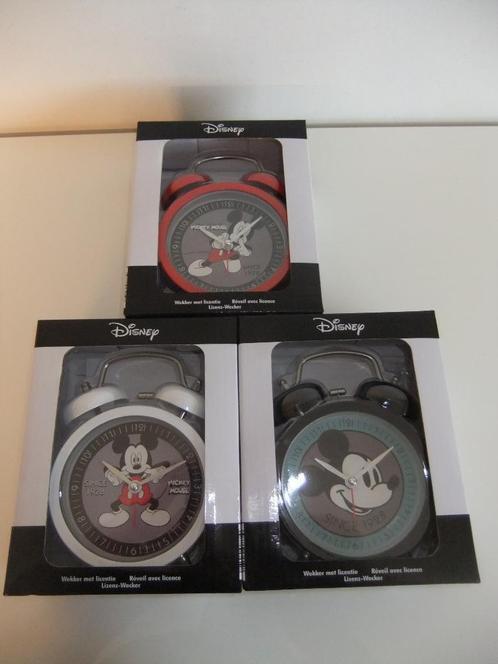 Disney mickey mouse wekker (Nieuw), Verzamelen, Disney, Nieuw, Beeldje of Figuurtje, Mickey Mouse, Ophalen of Verzenden