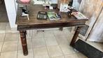 tafel 80 x 120, Huis en Inrichting, Tafels | Eettafels, Ophalen, Gebruikt, 100 tot 150 cm, 50 tot 100 cm