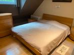 Slaapkamer met commode en 2 nachtkastjes, Huis en Inrichting, Slaapkamer | Complete slaapkamers, Ophalen, Gebruikt, Tweepersoons