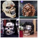 Skull beeld Iron Maiden Muerte doodshoofd Einstein en meer, Verzamelen, Nieuw, Overige typen, Ophalen of Verzenden