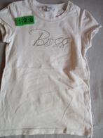 wit T-shirt Hugo Boss maat 128, Meisje, Ophalen of Verzenden, Zo goed als nieuw, Shirt of Longsleeve