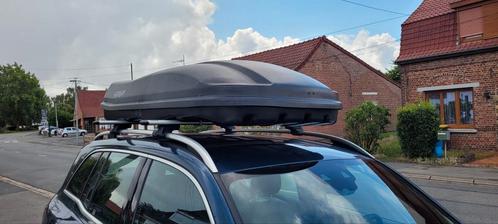 Te huur: Thule WingBar Dakdragers + Dakkoffer Farad 680L, Auto diversen, Dakkoffers, Zo goed als nieuw, Ophalen
