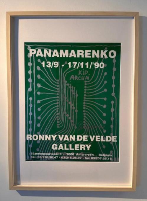 Panamarenko handgesigneerd, Antiek en Kunst, Kunst | Litho's en Zeefdrukken, Ophalen