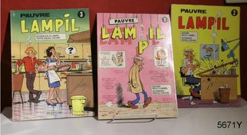 3 PREMIERS NUMEROS DE LA BD PAUVRE LAMPIL