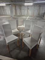 Chaises ikea harry, Enlèvement, Norvégien classique., Blanc, Tissus