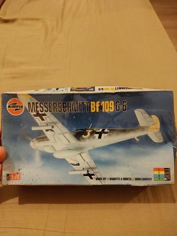 airfix model kit / maquette messerschmitt bf 109 g-6 1/72 beschikbaar voor biedingen
