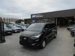 Ford Transit Custom 320L L2 2.0 TDCi 136pk 3pl Trend Luxe, Auto's, 1995 cc, Euro 6, Zwart, Bedrijf