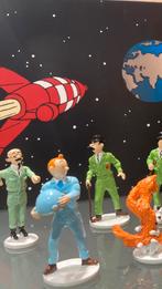Tintin 7 figurines On a marché sur la Lune limité+certificat, Collections, Fantasy, Neuf