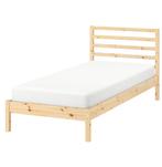 Ikea volhouten bed 90x200 Tarva, Ophalen, Zo goed als nieuw, Lattenbodem