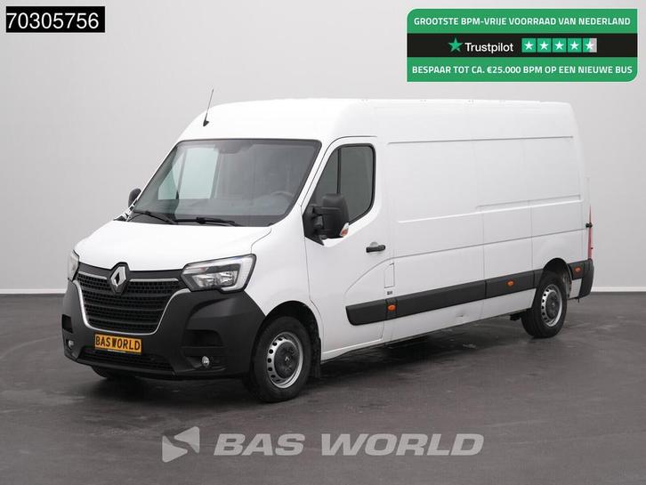 Renault Master 135PK L3H2 LED Airco Euro6 L3 Airco, Auto's, Bestelwagens en Lichte vracht, Bedrijf, Te koop, Airconditioning, Bochtverlichting