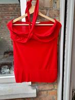 Mouwloos rood dames tank topje van New Look maat 42, Kleding | Dames, New Look, Maat 42/44 (L), Ophalen of Verzenden, Zonder mouw