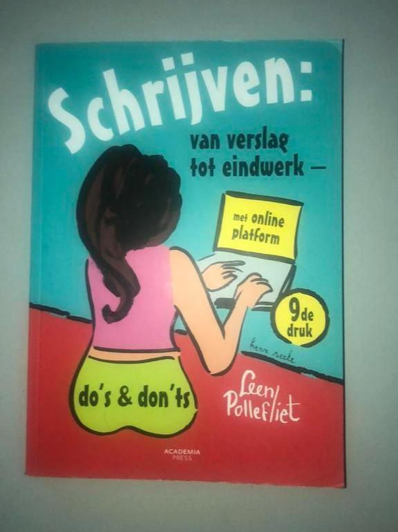 Leen Pollefliet - Schrijven: van verslag tot eindwerk, Boeken, Overige Boeken, Zo goed als nieuw, Ophalen of Verzenden