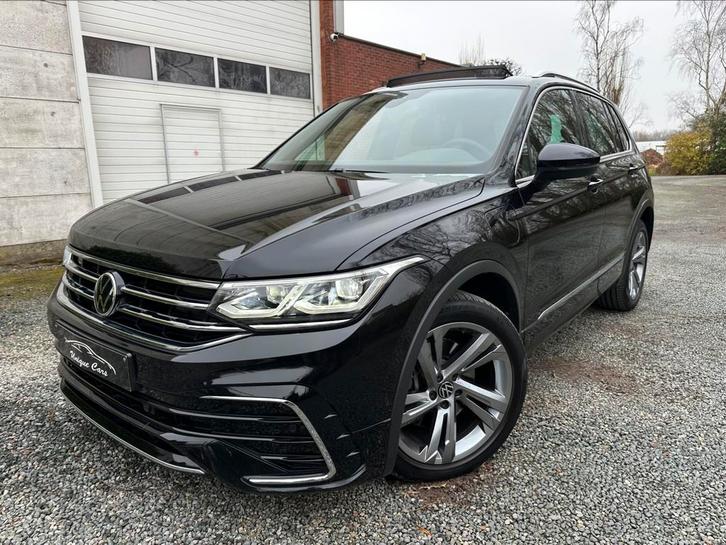 VW Tiguan 1.4 eHybrid TSI R Line Autom Pano Full New Model, Auto's, Volkswagen, Bedrijf, Te koop, Tiguan, ABS, Achteruitrijcamera