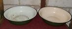 Schaal schalen emaille schalen decoratie, Antiek en Kunst, Ophalen of Verzenden