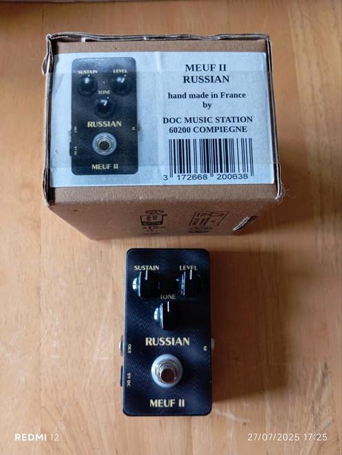 Doc Music Station Meuf 2 Russian, Muziek en Instrumenten, Effecten, Zo goed als nieuw, Distortion, Overdrive of Fuzz, Ophalen of Verzenden