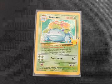 Pokemonkaarten venusaur base set/ 25th etc.. beschikbaar voor biedingen