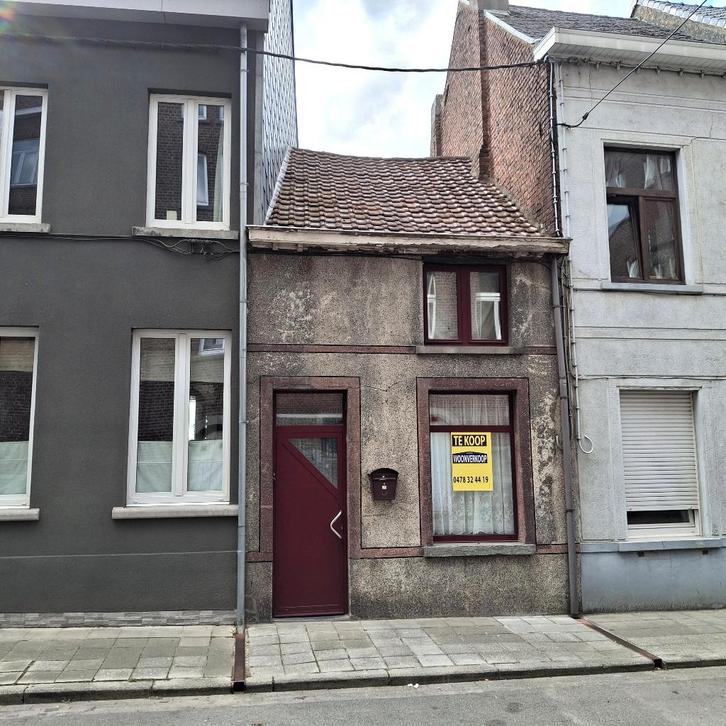 Grammont : Maison de ville à rénover avec 2 chbre et jardin, Immo, Maisons à vendre, Province de Flandre-Orientale, Jusqu'à 200 m²