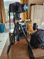 Reflex camera nikon D3200, 2 sigma lenzen, statief,opbergzak, Audio, Tv en Foto, Fotocamera's Digitaal, Ophalen, Spiegelreflex