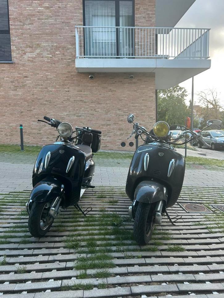 2 scooters Neco Borsalino Due 125cc et 50cc (Classe B), Fietsen en Brommers, Snorfietsen en Snorscooters, Zo goed als nieuw, Overige merken