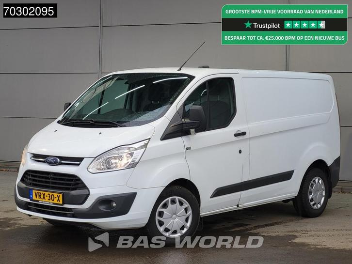 Ford Transit Custom 130PK Automaat L1H1 Navi Airco Cruise Pa, Auto's, Bestelwagens en Lichte vracht, Bedrijf, Te koop, Airconditioning