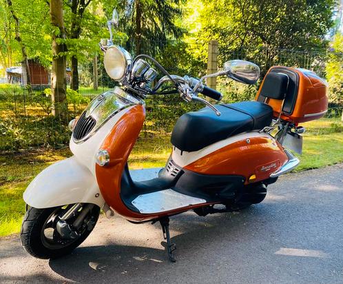 Motorscooter Neco Borsalino Uno 125cc, Fietsen en Brommers, Brommers | Overige merken, Gebruikt, Ophalen
