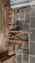Antieke bascule weegschaal, Antiek en Kunst, Antiek | Gereedschap en Instrumenten, Ophalen
