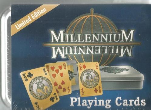 millennium playing cards ( limited edition ), Hobby & Loisirs créatifs, Jeux de société | Jeux de cartes, Neuf, 1 ou 2 joueurs