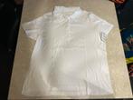 Wit t-shirt met kraagje Giorgio maat 48, Nieuw, Ophalen of Verzenden, Wit, Maat 46/48 (XL) of groter