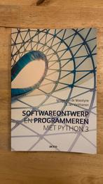 Softwareontwerp en Programmeren met Phython 3, Boeken, Informatica en Computer, Gelezen, Software, Ophalen of Verzenden, Jan Vanthienen; Ignace Van de Woestyne