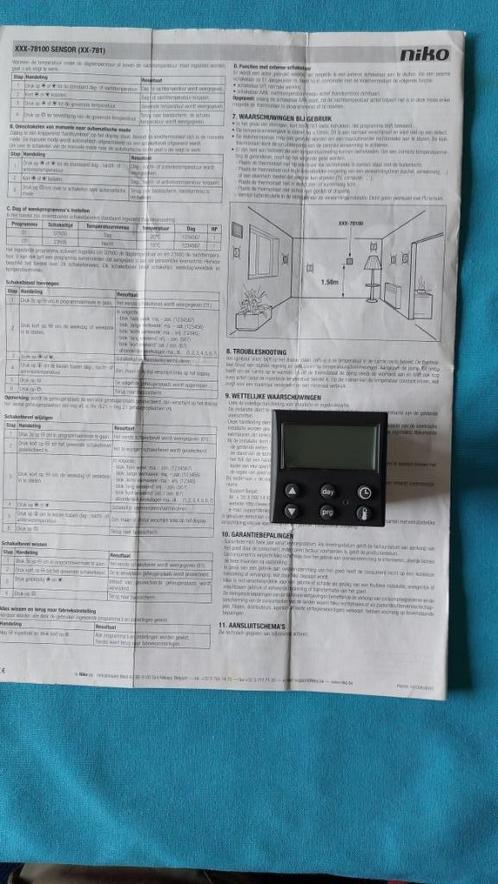 Kamerthermostaat, Doe-het-zelf en Bouw, Verwarming en Radiatoren, Gebruikt, Thermostaat, Hoog rendement (Hr), Ophalen