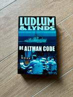 Robert Ludlum - De altman code, Boeken, Thrillers, Ophalen of Verzenden, Zo goed als nieuw