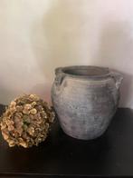Stenen pot met 4 oortjes, Ophalen of Verzenden