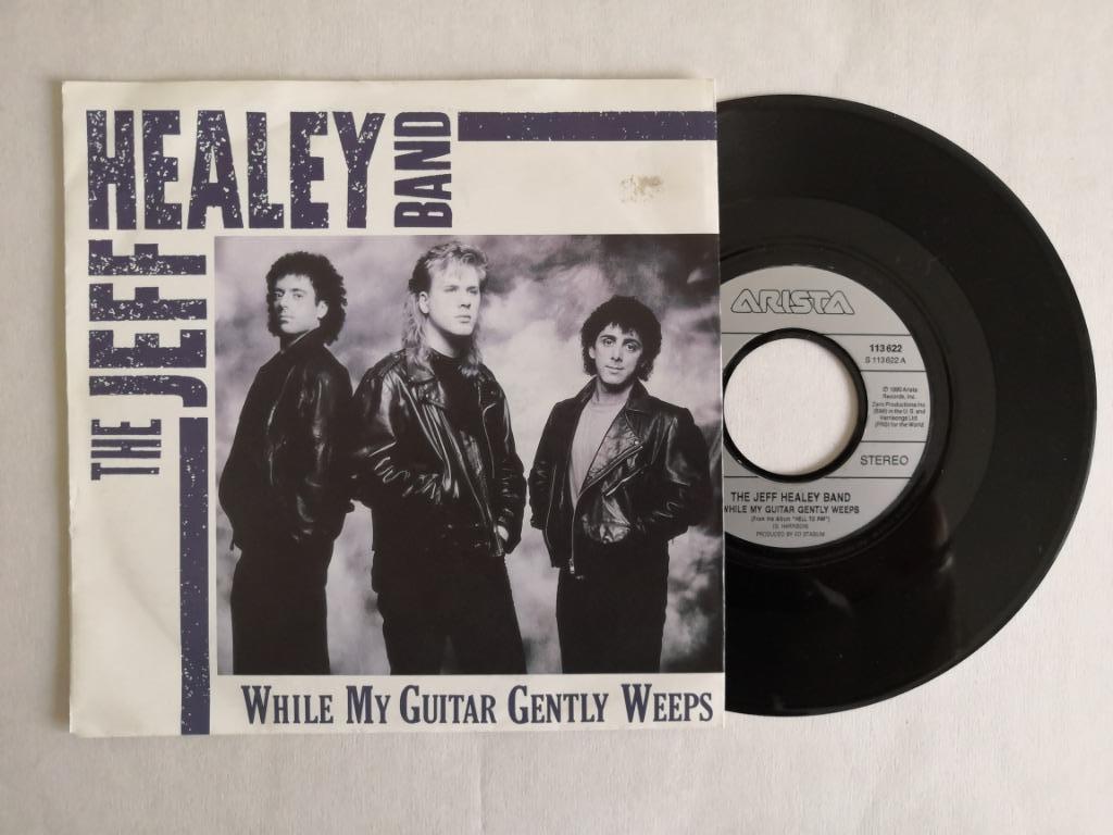 JEFF HEALEY BAND - While my guitar gently weeps (single), CD & DVD, Vinyles Singles, Comme neuf, Single, Jazz et Blues, 7 pouces