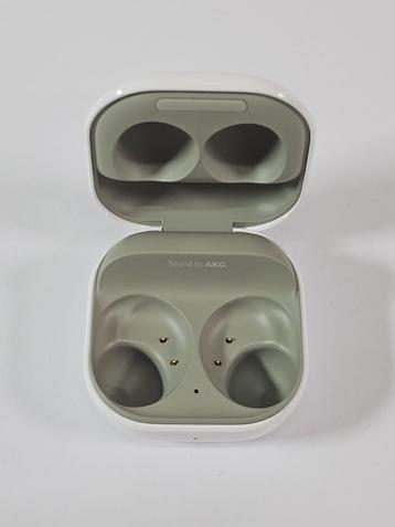 Samsung Galaxy Buds 2 - Oplaadcase - Wit/Groen beschikbaar voor biedingen