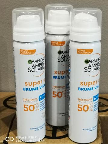 3. Gezichtsmist, spray, fixatieve make-up  beschikbaar voor biedingen