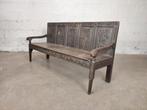 Grote antieke houten bank, Antiek en Kunst, Ophalen