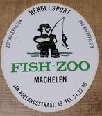 Oude sticker: Fish-Zoo, Machelen, Ophalen of Verzenden, Zo goed als nieuw, Winkel of Supermarkt