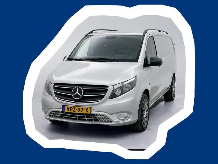 Mercedes-Benz Vito 114 CDI Lang Trekhaak Navigatie Lichtmeta, Auto's, Bestelwagens en Lichte vracht, Bedrijf, ABS, Centrale vergrendeling