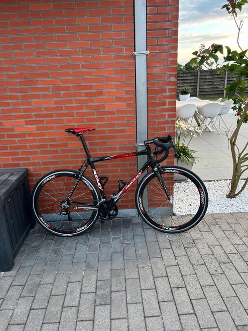 Ridley damocles koersfiets, Fietsen en Brommers, Fietsen | Racefietsen, Zo goed als nieuw, Overige merken, Overige maten, Carbon