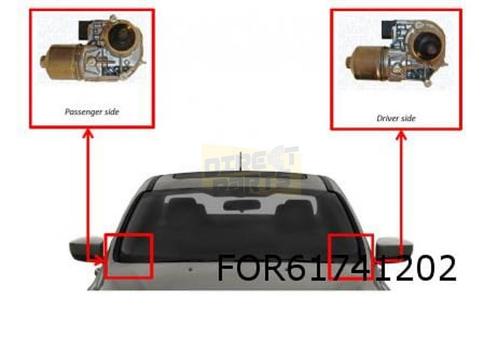 Ford Focus III (3/11-1/15) ruitenwissermotor Rechts voorzijd, Auto-onderdelen, Ruiten en Toebehoren, Ford, Nieuw, Verzenden