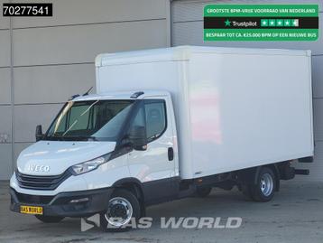 Iveco Daily 35C16 Dubbellucht Laadklep Bakwagen Airco Koffer, Autos, USB, Achat, Euro 6, Entreprise
