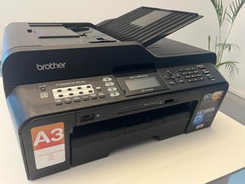 Brother A3-printer met inktcartouches beschikbaar voor biedingen