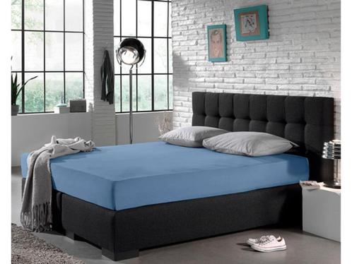 Sleeptime hotel hoeslaken blauw 160x200 katoen  NIEUW!!!, Maison & Meubles, Chambre à coucher | Linge de lit, Neuf, Drap-housse ou Taie d'oreiller