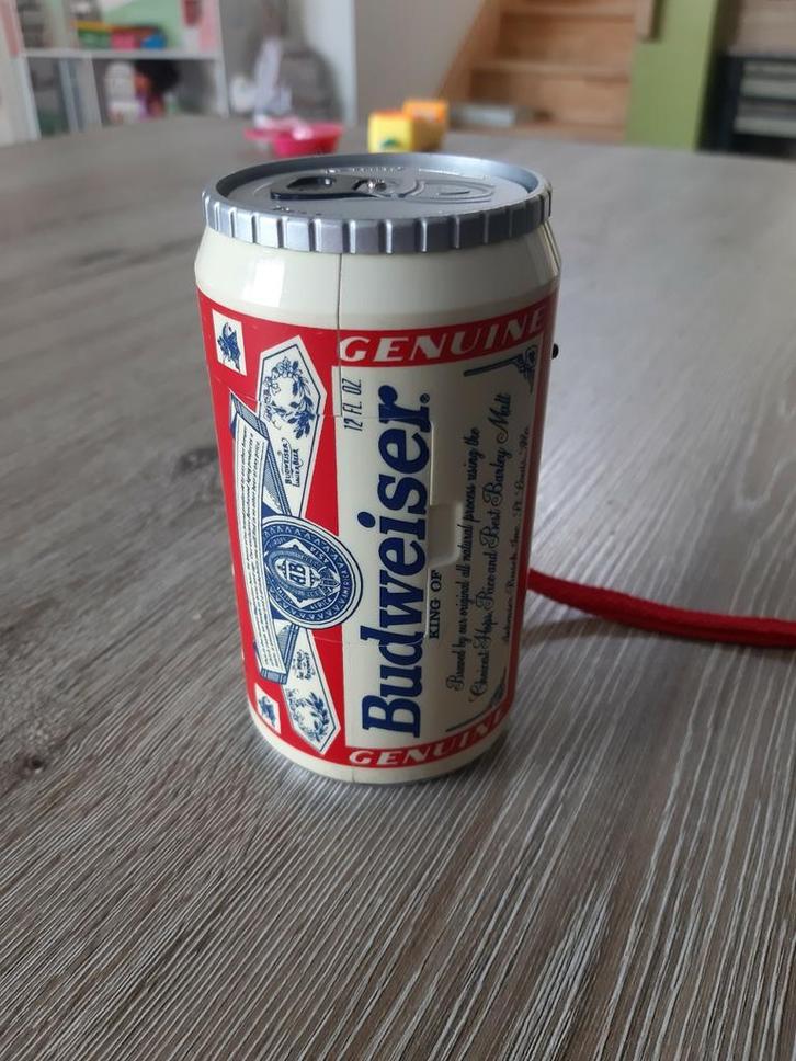 Budweiser camera met flash, Verzamelen, Foto-apparatuur en Filmapparatuur, Ophalen of Verzenden