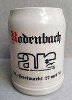 Pot à bière en pierre: Rodenbach 23 e Feestmarkt 27 Mei 1980, Collections, Marques de bière, Comme neuf, Enlèvement ou Envoi